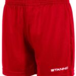 Stanno - Focus Shorts Dames II - Sportbroek - Maat XXL - Rood