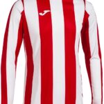 Joma Inter Classic T-shirt Met Lange Mouwen Rood,Wit M Man
