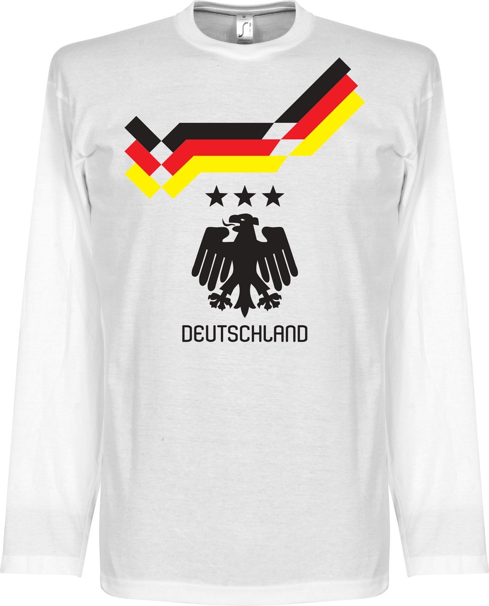 967x1200-40 Duitsland 1990 Longsleeve T-Shirt - L - Afbeelding 1