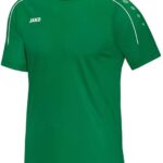 Jako Classico T-shirt Junior Sportshirt - Maat 128  - Unisex - groen/wit