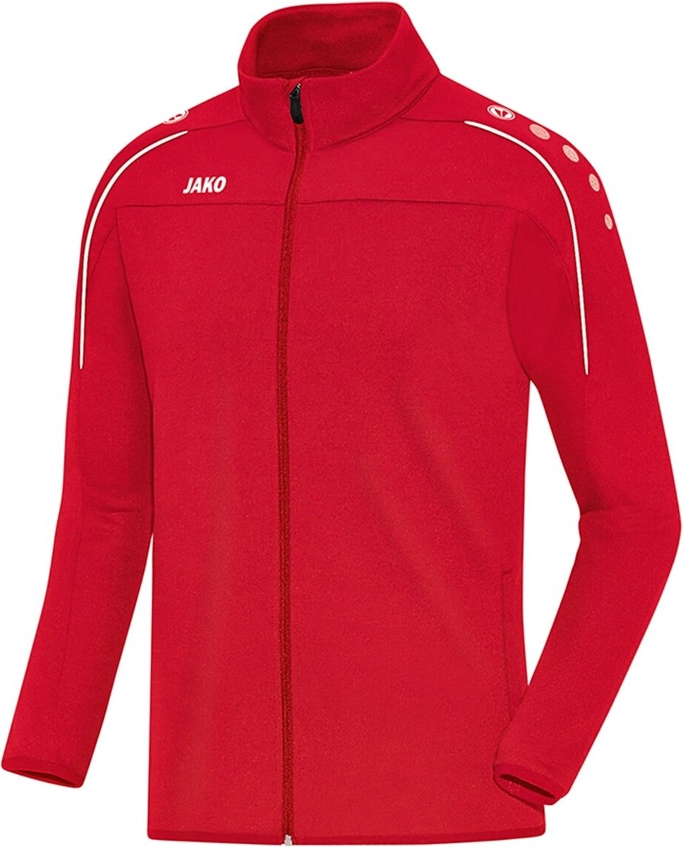 968x1200-65 Jako Classico Vrijetijdsvest Heren - Rood | Maat: XL - Afbeelding 1