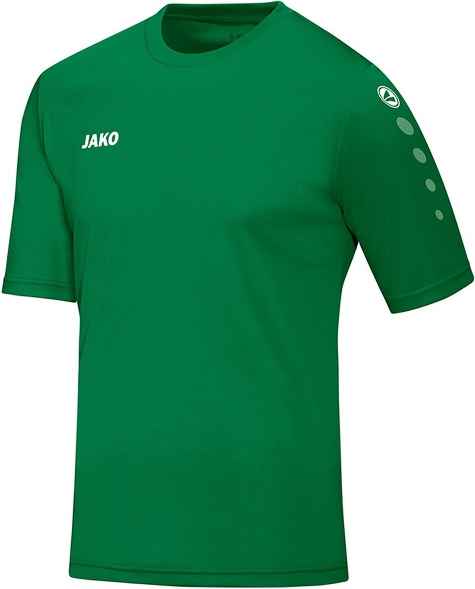 968x1200-68 Jako Team SS Shirt Junior - Maat 104 - Afbeelding 1