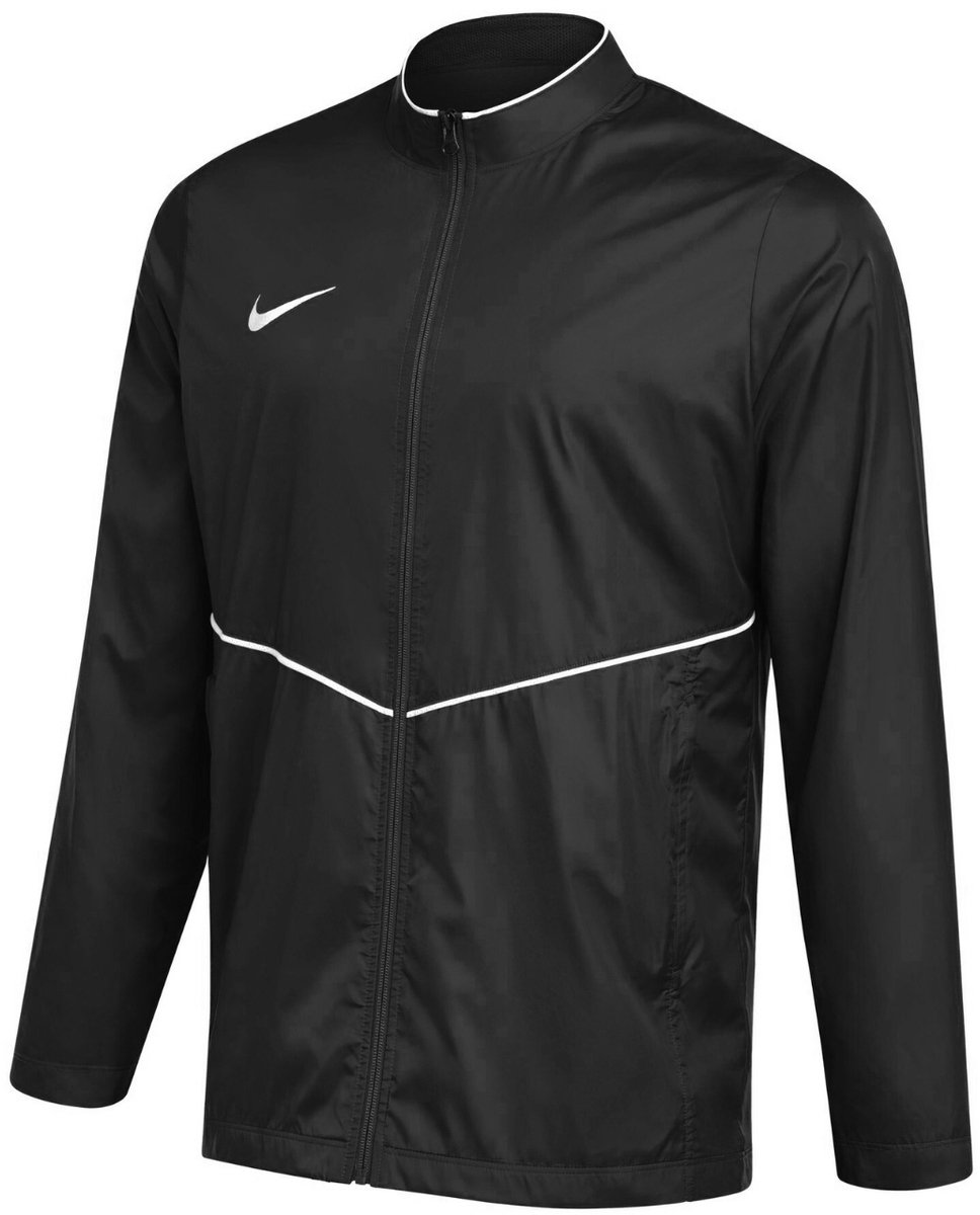 968x1200-7 Nike Team Jas Heren Park 26 Rain Zwart - Maat XS - Afbeelding 1