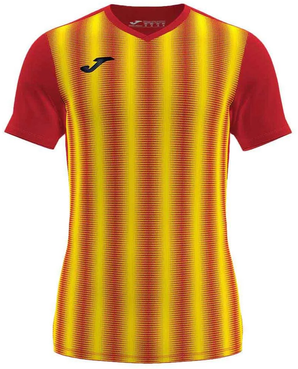 969x1200-25 Joma Inter Ii T-shirt Met Korte Mouwen Geel S Man - Afbeelding 1