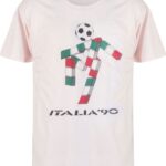 Gazzetta d'Italia World Cup 1990 T-Shirt - Roze - L