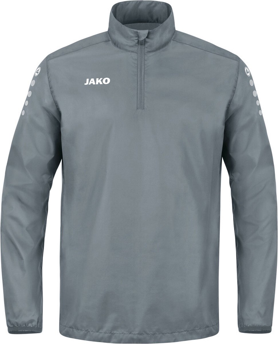 971x1200-18 JAKO Rainzip Team Kind Steengrijs Maat 128 - Afbeelding 1