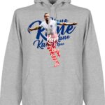 Harry Kane Engeland Script Hoodie - Grijs - L