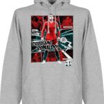 Ronaldo Portugal Comic Hoodie - Grijs  - XXL