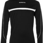 Masita | Sportshirt Brasil Lange Mouw - Vochtregulerend - 100% polyester Duurzaam - Stevig - Zwart-Wit - S