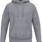 Erima Ts Sweatshirt Met Capuchon Heren - Grey Melange | Maat: 3XL