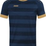 Jako Celtic Melange Shirt Korte Mouw Heren - Navy / Goud | Maat: S