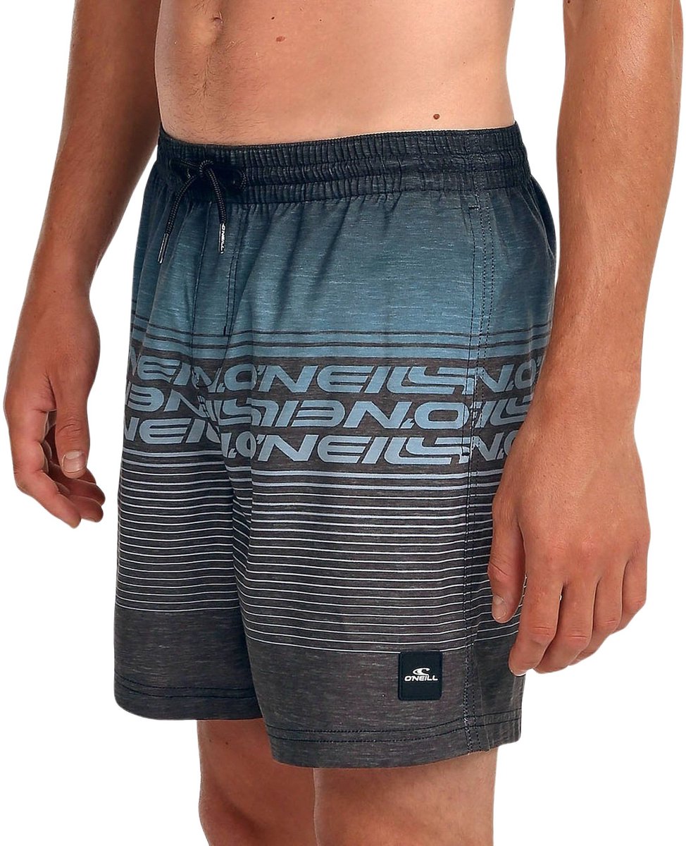 974x1200-3 O'Neill Logo Stripe 16 Zwemshort Heren - Maat L - Afbeelding 1