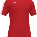 Joma Academy III Shirt Korte Mouw Kinderen - Rood / Wit | Maat: 96-104