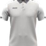 Jako Dynamic Polo Heren - Lichtgrijs / Wit / Grijs | Maat: XXL