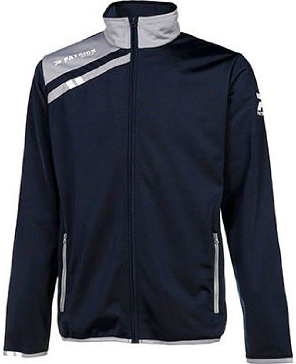 976x1200-1 Patrick Force Polyestervest Heren - Marine / Grijs | Maat: S - Afbeelding 1