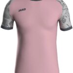 Jako Iconic Shirt Korte Mouw Kinderen - Antiek Roze / Zachtgrijs / Antra Light | Maat: 152
