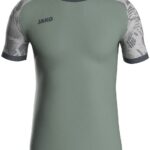 Jako Iconic Shirt Korte Mouw Kinderen - Mintgroen / Zachtgrijs / Antra Light | Maat: 128