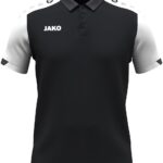 Jako Dynamic Polo Kinderen - Zwart / Wit / Antraciet | Maat: 164