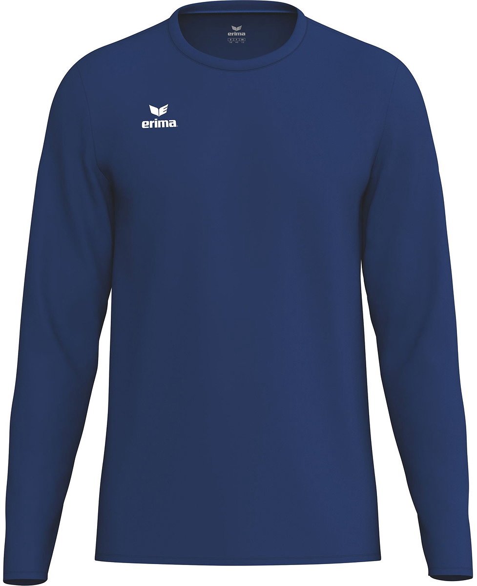 977x1200-103 Erima Intro Voetbalshirt Lange Mouw Heren - New Navy | Maat: 3XL - Afbeelding 1