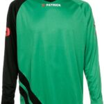 Patrick Victory Voetbalshirt Lange Mouw Heren - Groen / Zwart | Maat: M