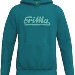 Erima Retro Hoodie Heren - Tahitian Blue | Maat: L
