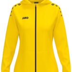 Jako One Jas Met Kap Dames - Geel | Maat: 34/36