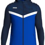 Jako Iconic Jas Met Kap Heren - Royal / Marine | Maat: XXL