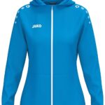 Jako One Jas Met Kap Dames - Jako Blauw | Maat: 42/44