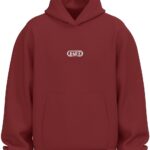 Jako Wardrobe Sweater Met Kap Heren - Robijnrood | Maat: L