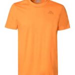 Kappa Cafers Slim T-shirt Met Korte Mouwen Oranje 2XL Man