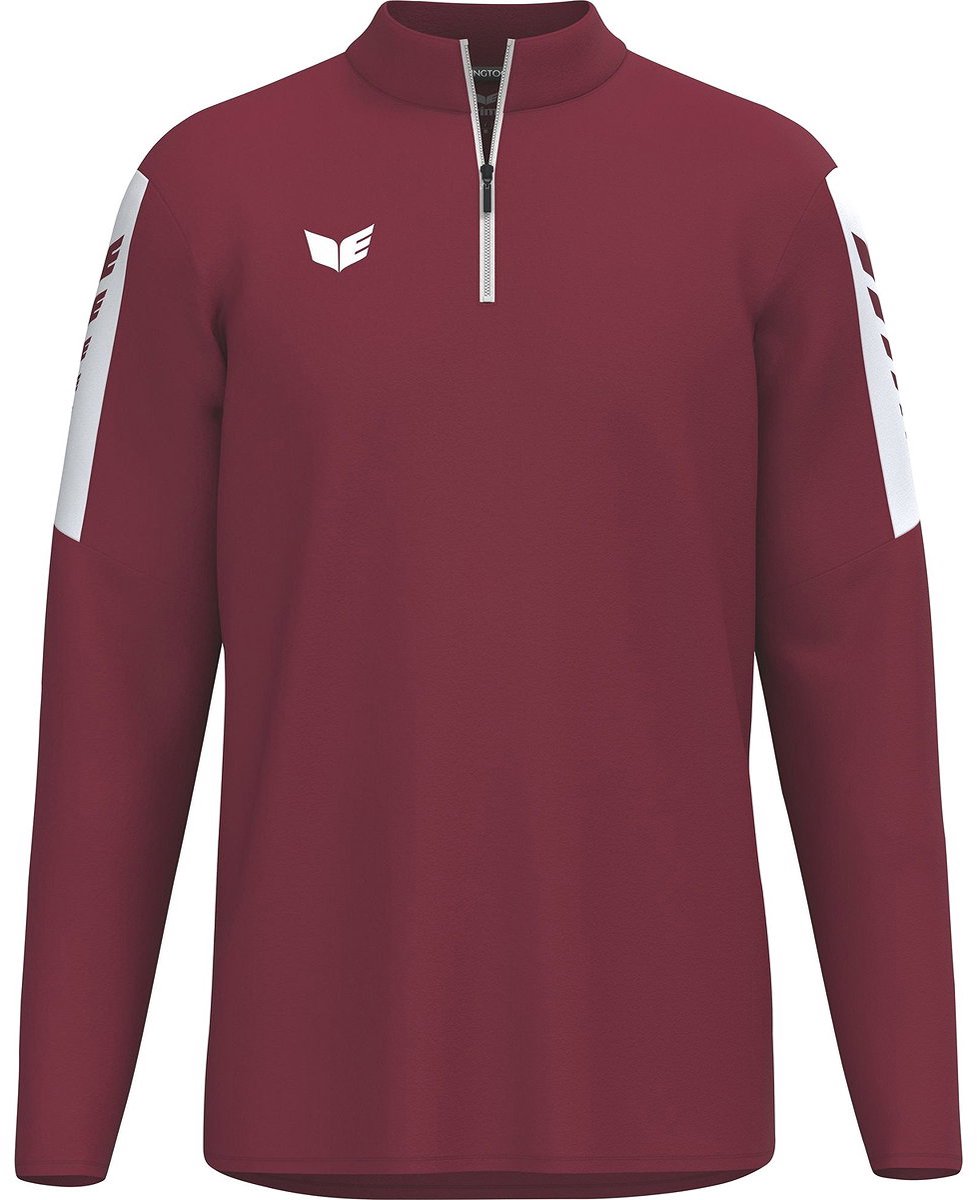 977x1200-334 Erima Intro Ziptop Heren - Burgundy | Maat: L - Afbeelding 1