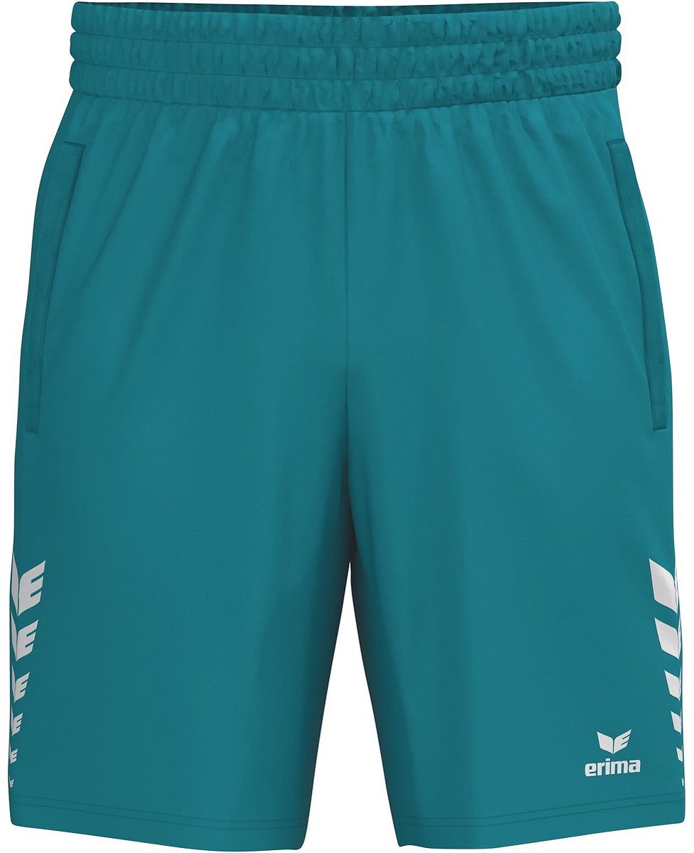 977x1200-350 Erima Celebrate 125 Short Kinderen - Tahitian Blue | Maat: 128 - Afbeelding 1