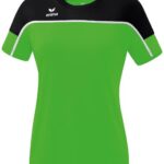 Erima Change T-Shirt Dames - Green / Zwart / Wit | Maat: 44