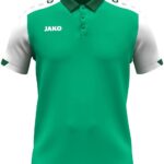 Jako Dynamic Polo Dames - Groen / Wit / Donkergroen | Maat: S