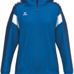 Erima Celebrate 125 Trainingsjack Met Capuchon Dames - New Royal / New Navy | Maat: 34
