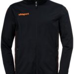 Uhlsport Score Trainingsjas Kind Zwart-Fluor Oranje Maat 128