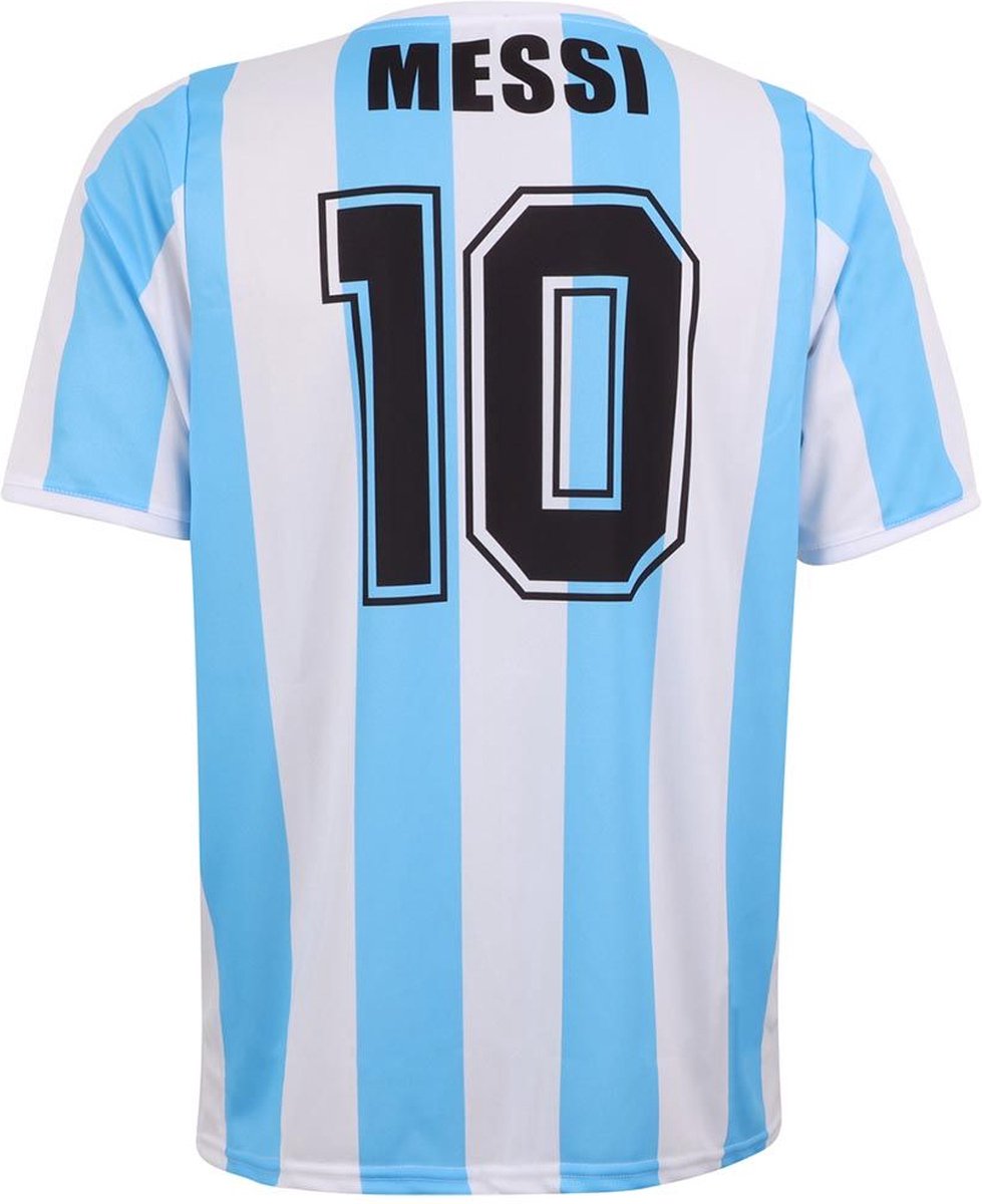979x1200-2 Argentinie Messi Voetbalshirt - Messi shirt - Voetbalshirts Kinderen - Jongens en Meisjes - Sportshirts - Volwassenen - Heren en Dames - Maat 128 - Afbeelding 1