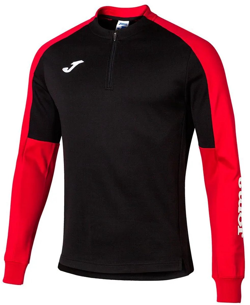 982x1200-4 Joma Eco Championship Sweatshirt Met Halve Rits Zwart 2XL Man - Afbeelding 1
