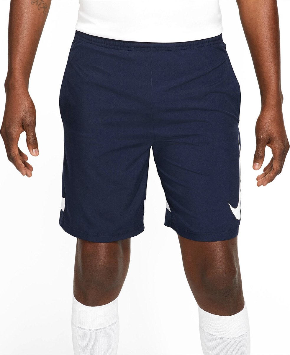 983x1200-28 Nike Dri-FIT Academy Graphic Sportshort Heren - Blauw - Maat S - Afbeelding 1