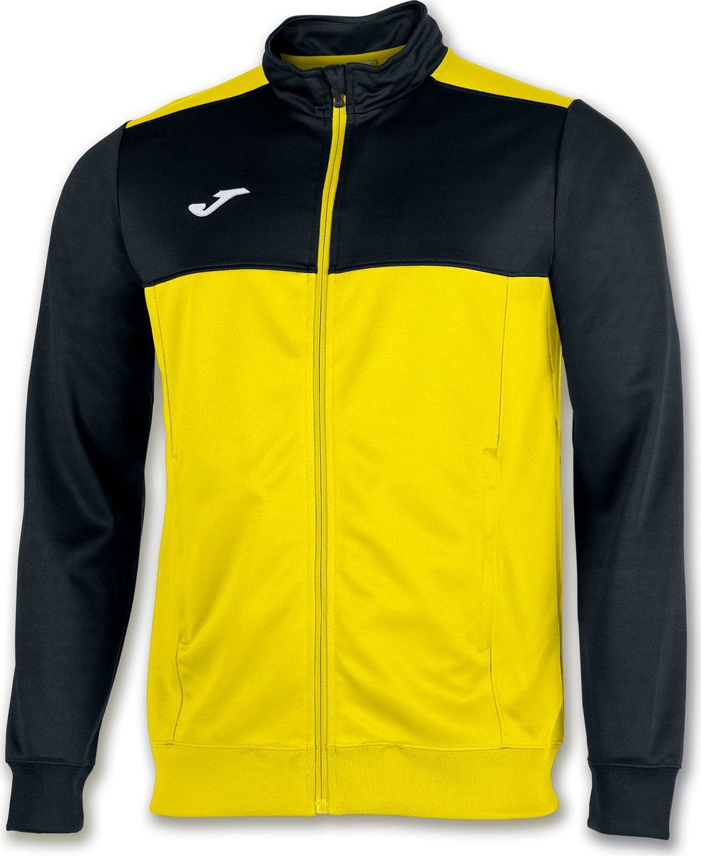 983x1200-30 Joma Winner Trainingsvest Heren - Geel / Zwart | Maat: M - Afbeelding 1