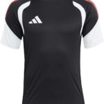 ADIDAS - tiro26l jsy m - T-shirt voetbal train km here - Zwart