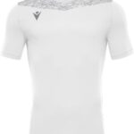 Macron Nash Shirt Korte Mouw Heren - Wit / Zilver | Maat: 3XL