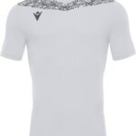 Macron Nash Shirt Korte Mouw Heren - Zilver / Antraciet | Maat: XXL