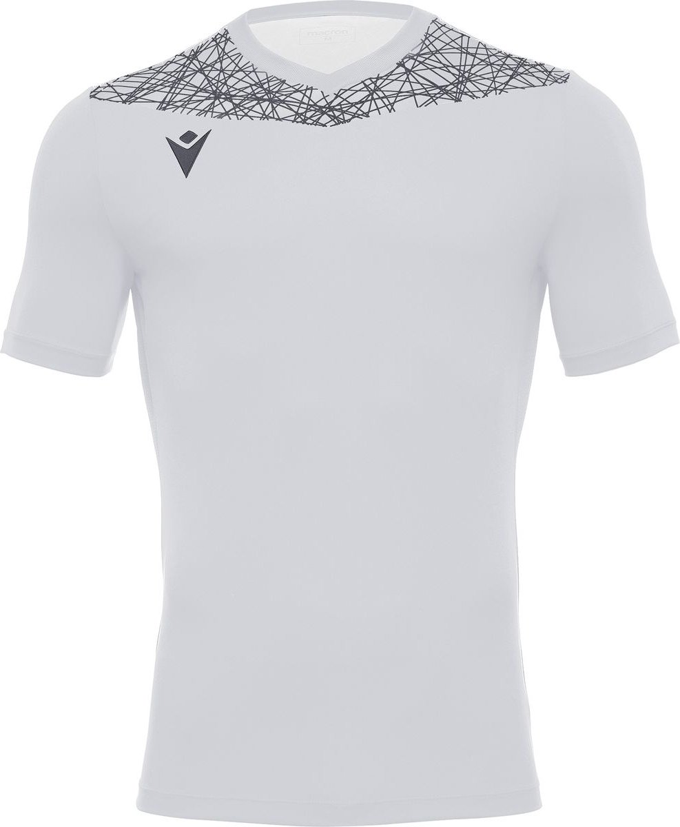 987x1200-3 Macron Nash Shirt Korte Mouw Heren - Zilver / Antraciet | Maat: XXL - Afbeelding 1