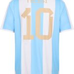 Messi Argentinie Voetbalshirt Thuis - Voetbalshirts Kinderen - Jongens en Meisjes - Sportshirts -eren Volwassenen - Heren en Dames - Maat 164