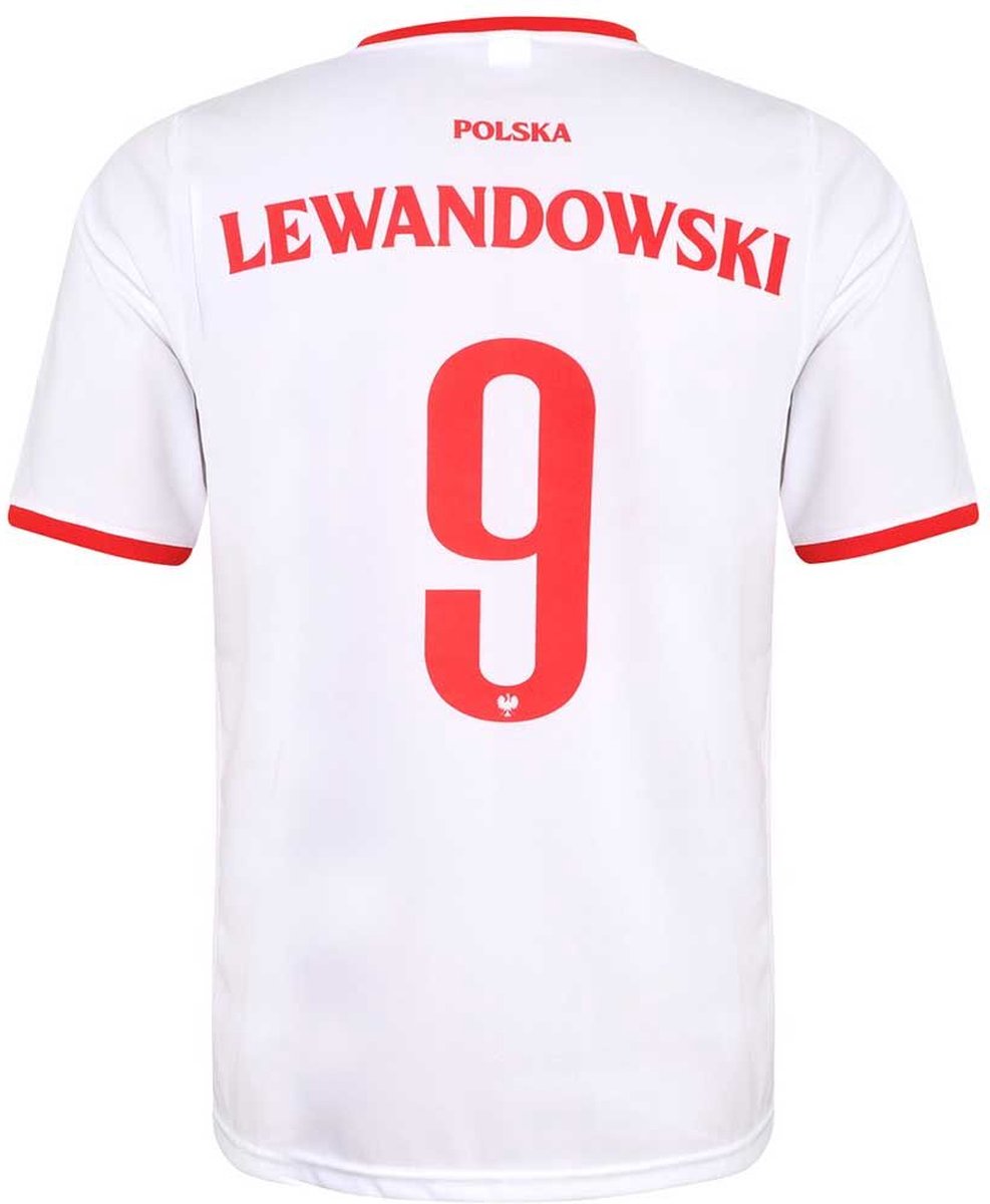 987x1200 Polen Lewandowski Voetbalshirt - Voetbalshirts Kinderen - Jongens en Meisjes - Sportshirts - Volwassenen - Heren en Dames - Maat S - Afbeelding 1