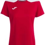 Joma Championship Vi T-shirt Met Korte Mouwen Rood 11-12 Years Meisjes