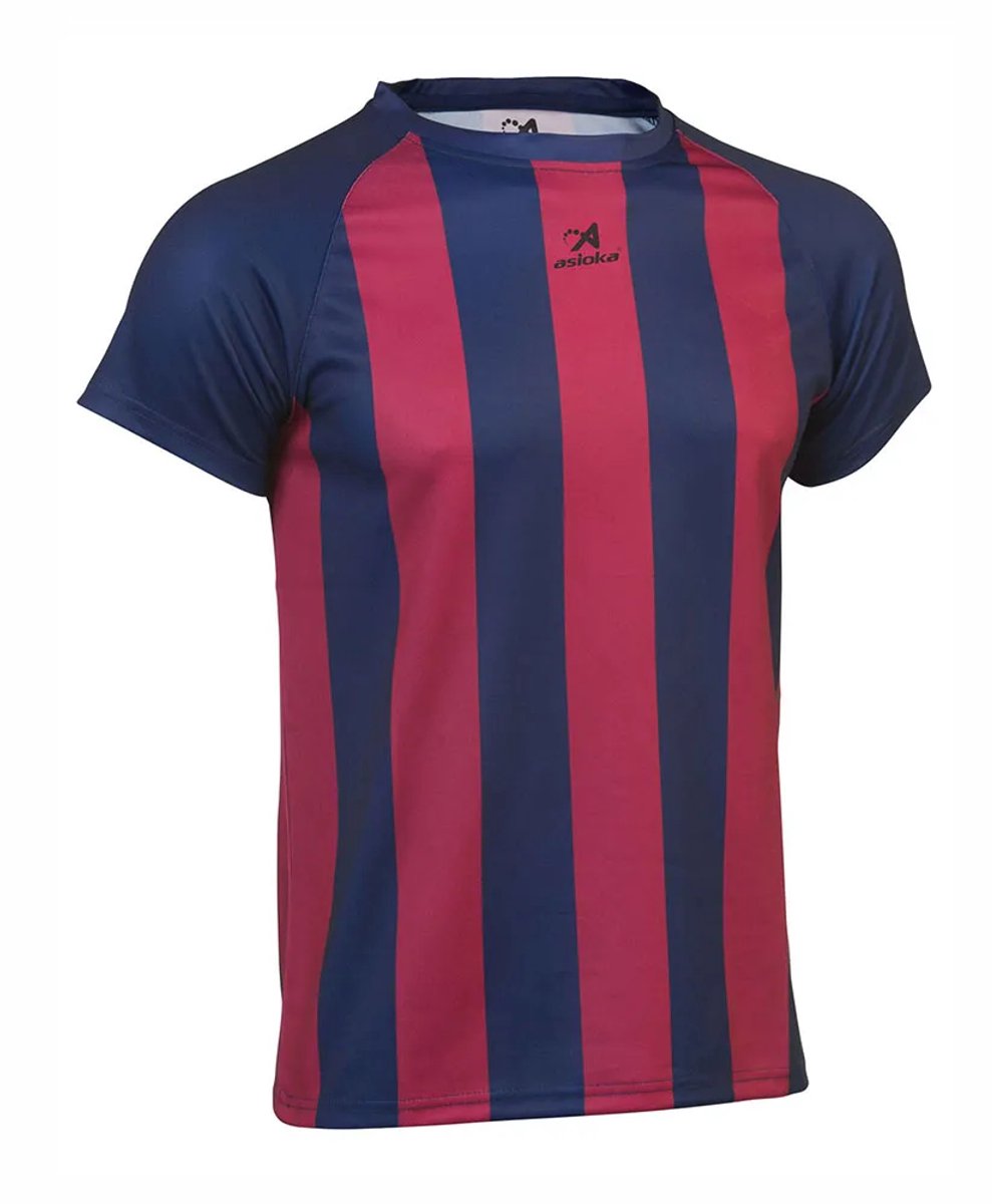 989x1200-17 Asioka Seúl T-shirt Met Korte Mouwen Blauw L Man,Vrouw - Afbeelding 1