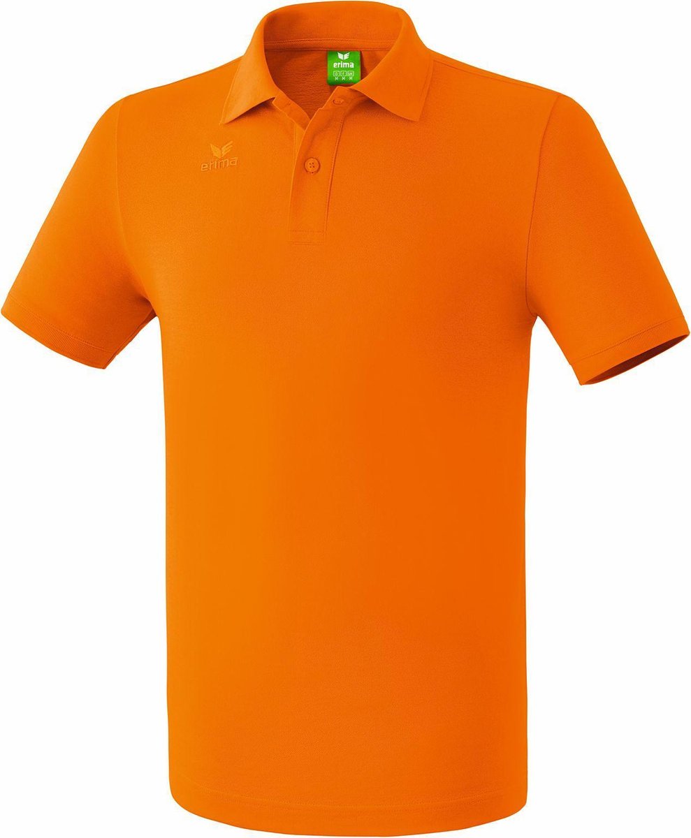 989x1200-29 Erima Basics Casual - Sportpolo - Oranje - Afbeelding 1