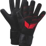 Erima Aeroclaw Star Keepershandschoenen - Zwart / Rood | Maat: 9